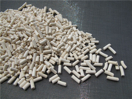 2.4mm 6 × 8 Mesh 5A Saringan Molekuler Zeolit